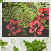 Hawaii Aloha Blume Art Print Küchentuch (Gefaltet)