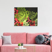 Hawaii Aloha Blume Art Print Leinwanddruck (Insitu (Wohnzimmer))