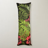 Hawaii Aloha Blume Art Print Seitenschläferkissen (Rückseite (Vertikal))