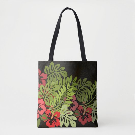 Hawaii Aloha Blume Art Print Tasche (Vorderseite)