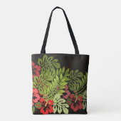 Hawaii Aloha Blume Art Print Tasche (Rückseite)
