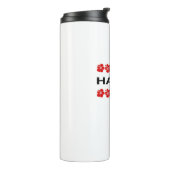 Hawaii Aloha Blume Bands Light Color Thermosbecher (Nach links gedreht)