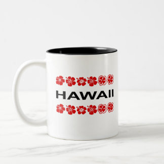 Hawaii Aloha Blume Bands Light Color Zweifarbige Tasse