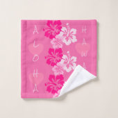 Hawaii Aloha Collection - Badhandtuch Set (Waschlappen)