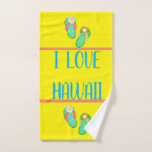 Hawaii Aloha Collection Badhandtuch Set (Handtuch)