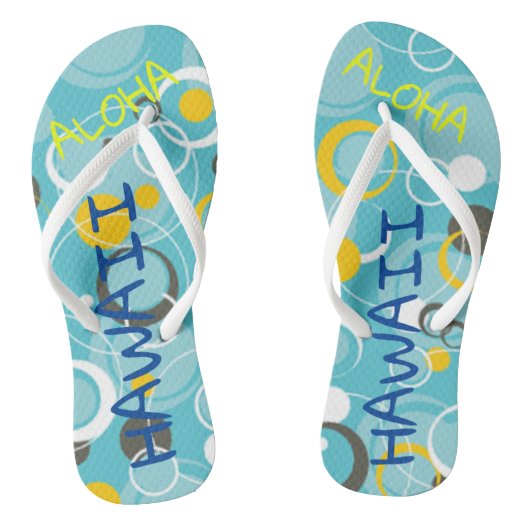 Hawaii Aloha Collection Flip Flops Badesandalen (Fußbett)