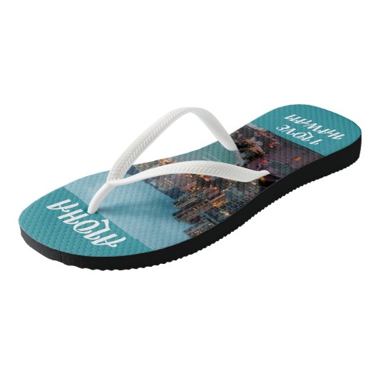 Hawaii Aloha Collection Flip Flops Badesandalen (Schrägansicht)