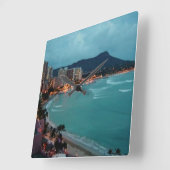 HAWAII ALOHA COLLECTION QUADRATISCHE WANDUHR (Winkel)