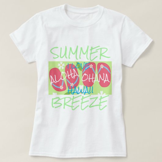 Hawaii Aloha Collection T - Shirt (Design vorne)