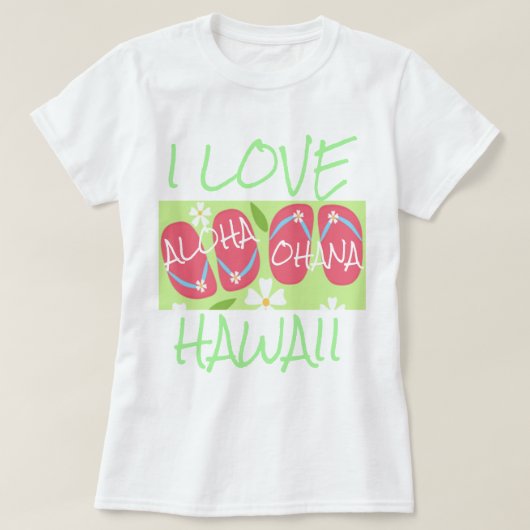 Hawaii Aloha Collection T-Shirt (Design vorne)