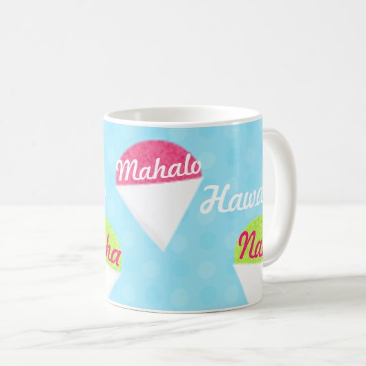 Hawaii Aloha Collection Tasse (VorderseiteRechts)