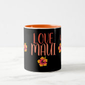 Hawaii Aloha Collection - Zweifarbige Tasse (Mittel)