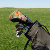 Hawaii aloha decorative flowers pattern golf headcover (In SItu)