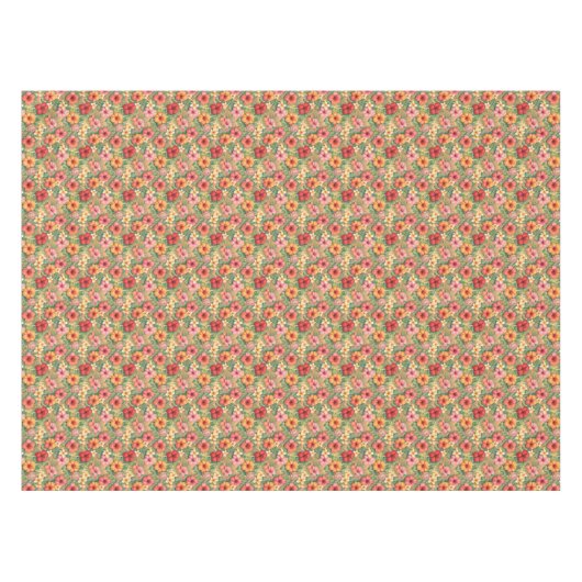 Hawaii aloha decorative flowers pattern tischdecke (Vorderseite (Horizontal))