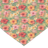 Hawaii aloha decorative flowers pattern tischdecke (Schrägansicht)