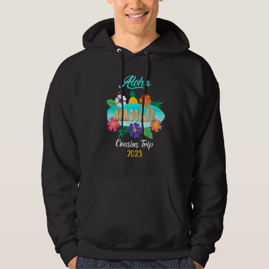 Hawaii Aloha Hawaiian Family Trip 2023_15 Hoodie (Vorderseite)
