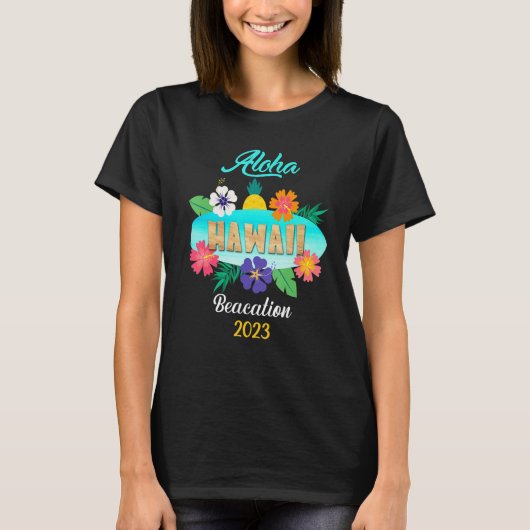 Hawaii Aloha Hawaiian Family Trip 2023_18 T-Shirt (Vorderseite)
