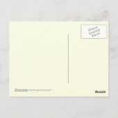 Hawaii Aloha Luau Tiki Mask Postkarte (Rückseite)