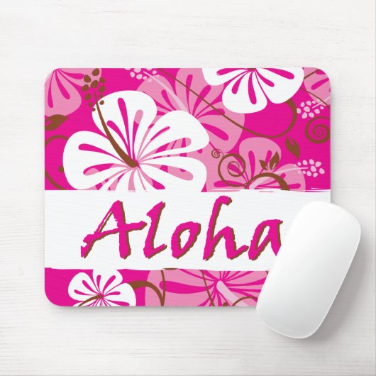 Hawaii Aloha Mousepad (Mit Mouse)