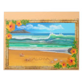HAWAII ALOHA NOTIZBLOCK (Vorderseite)