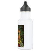 Hawaii Aloha Palm Hula Art Design Edelstahlflasche (Rechts)
