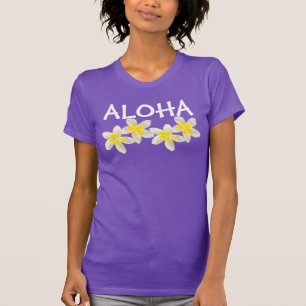 Hawaii Aloha Plumeria Blume T-Shirt