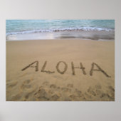 Hawaii Aloha Poster (Vorne)