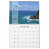 Hawaii Aloha Quoten/Fotografy Calendar Kalender (Feb 2026)