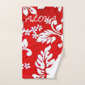 Hawaii-Aloha-Sammlung Badhandtuch Set (Handtuch)