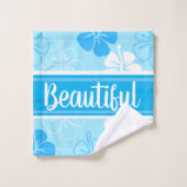 Hawaii-Aloha-Sammlung Badhandtuch Set (Waschlappen)