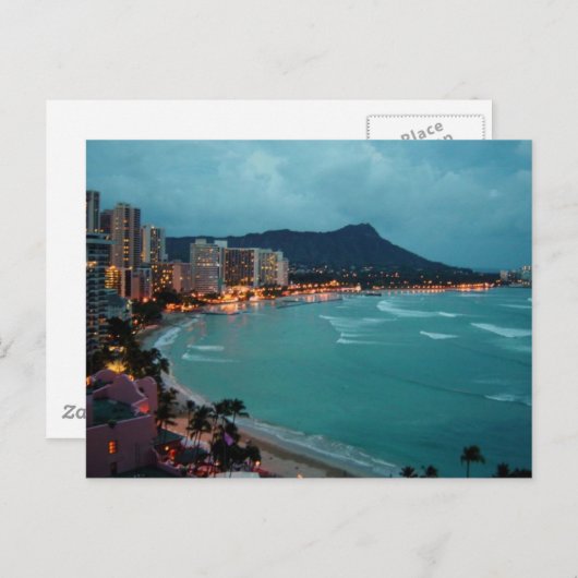 HAWAII-ALOHA-SAMMLUNG POSTKARTE (Vorne/Hinten)