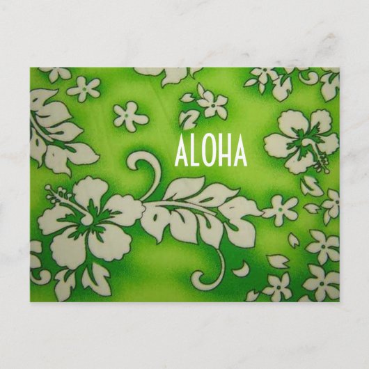 HAWAII-ALOHA-SAMMLUNG POSTKARTE (Vorderseite)