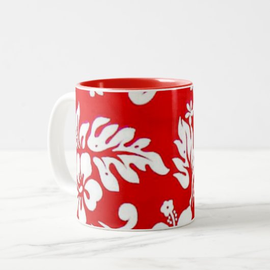 Hawaii-Aloha-Sammlung Zweifarbige Tasse (Vorderseite Links)