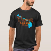 Hawaii Aloha Staat T-Shirt (Vorderseite)