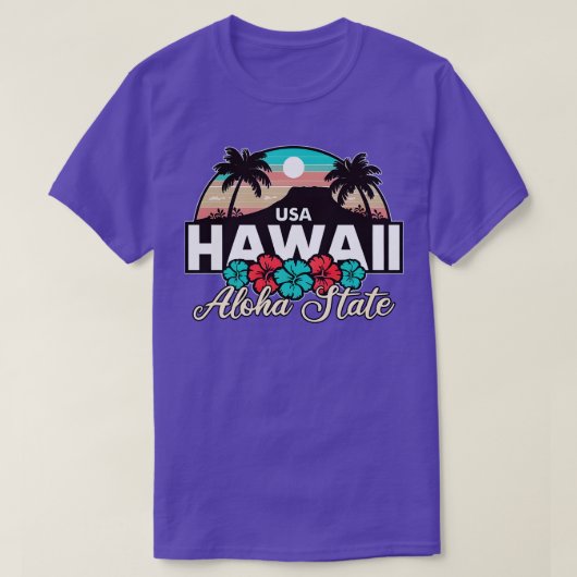 Hawaii Aloha Staat TShirt 3 (Design vorne)