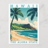 Hawaii Aloha Staat USA Travel Place Postkarte (Vorderseite)