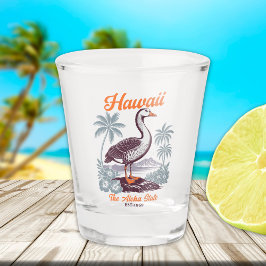 Hawaii Aloha State Goose Souvenir   Schnapsglas