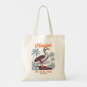 Hawaii Aloha State Tropical Goose Tote Bag Tragetasche (Rückseite)