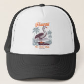 Hawaii Aloha State Tropical Goose Truckerkappe (Vorderseite)