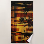 Hawaii Aloha Strandtuch (Vorderseite)