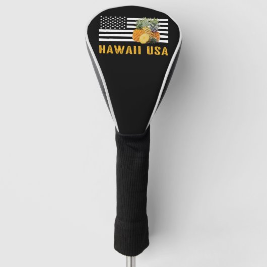 Hawaii, Ananas Golf Headcover (Vorderseite)