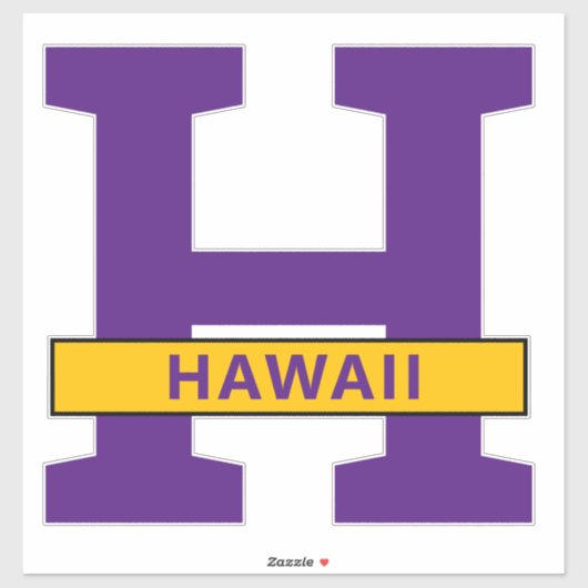 Hawaii Aufkleber (Blatt)