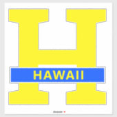 Hawaii Aufkleber (Blatt)