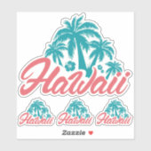 Hawaii Aufkleber (Blatt)