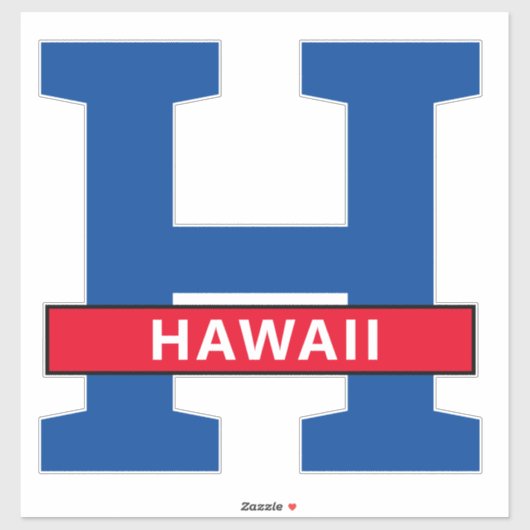Hawaii Aufkleber (Blatt)