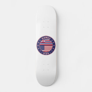 Hawaii Aufkleber, Hawaii, USA Skateboard