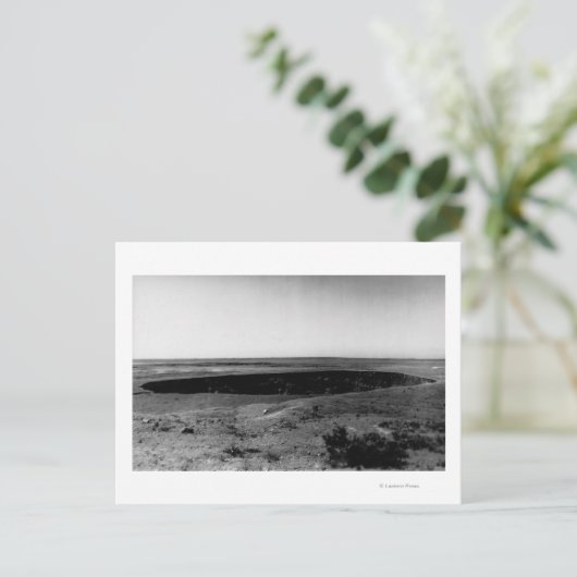 Hawaii - Aussicht auf den Grubengang von Halemauma Postkarte (Stehend Vorderseite)