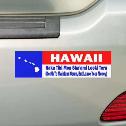 HAWAII AUTOAUFKLEBER (Auf Auto)