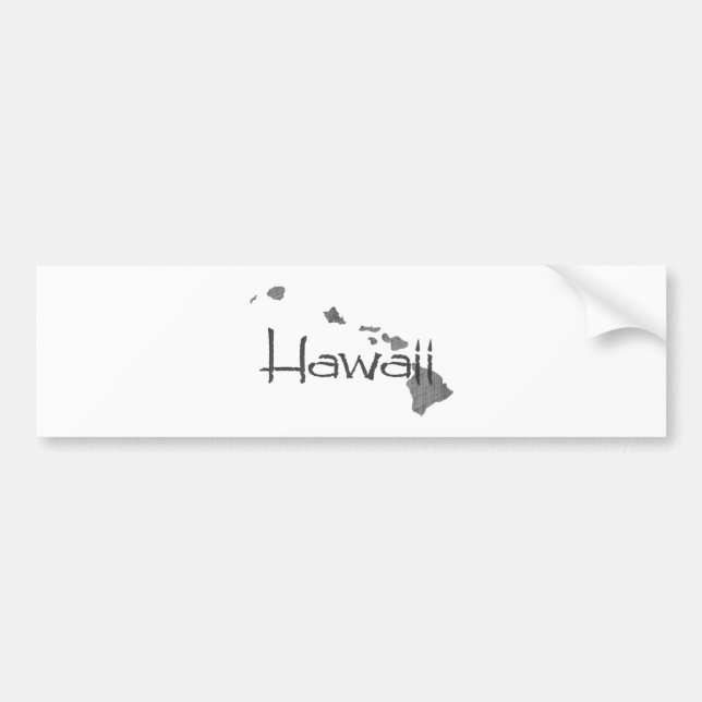 Hawaii Autoaufkleber (Vorne)