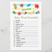 Hawaii Baby Wortspiel (Vorderseite)